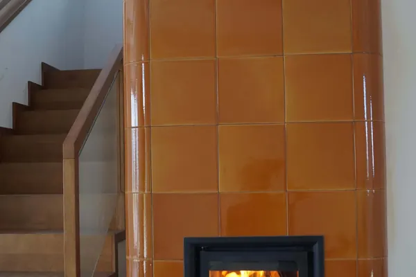 Piec kaflowy wykonany przez Pan Zdun, realizacja 9